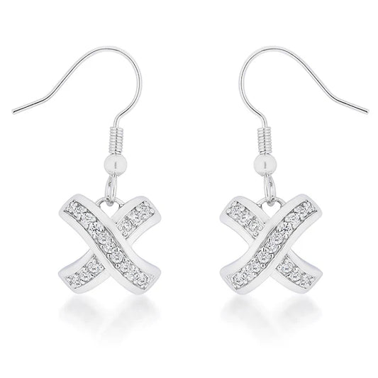 Timeless Pave Drop Earrings
